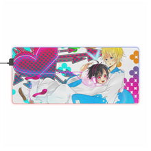 Load image into Gallery viewer, Durarara!! Izaya Orihara, Shizuo Heiwajima RGB LED Mouse Pad (Desk Mat)