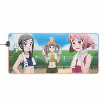 Load image into Gallery viewer, Healin' Good PreCure RGB LED Mouse Pad (Desk Mat)