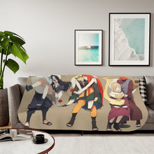 Load image into Gallery viewer, Anime Naruto Sherpa Blanket