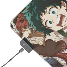 Load image into Gallery viewer, My Hero Academia Izuku Midoriya, Katsuki Bakugou, Tenya Iida, Shouta Aizawa, Tsuyu Asui RGB LED Mouse Pad (Desk Mat)