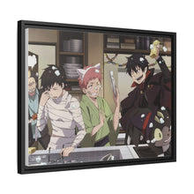 Load image into Gallery viewer, Ao No Exorcist Canvas Framed Art Print