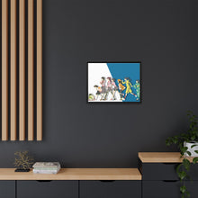 Load image into Gallery viewer, Monogatari Minimalist March of the Oddities V1 Canvas Framed Art Print