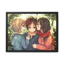 Load image into Gallery viewer, Anime Attack On Titan Canvas Framed Art Print