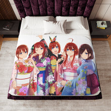 Load image into Gallery viewer, Anime The Quintessential Quintuplets Sherpa Blanket