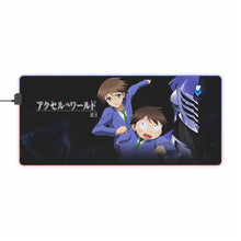 Load image into Gallery viewer, Accel World Haruyuki Arita, Takumu Mayuzumi RGB LED Mouse Pad (Desk Mat)