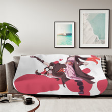Load image into Gallery viewer, Anime Demon Slayer: Kimetsu no Yaiba Sherpa Blanket