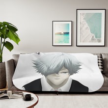 Load image into Gallery viewer, Anime Death Parade Sherpa Blanket