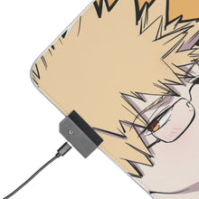 Load image into Gallery viewer, My Hero Academia Izuku Midoriya, Katsuki Bakugou RGB LED Mouse Pad (Desk Mat)