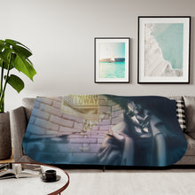 Load image into Gallery viewer, Anime Cowboy Bebopr Sherpa Blanket