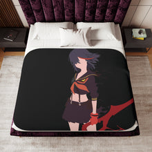 Load image into Gallery viewer, Kill La Kill Sherpa Blanket