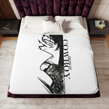 Load image into Gallery viewer, Anime Cowboy Bebop Sherpa Blanket