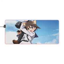 Load image into Gallery viewer, Strike Witches RGB LED Mouse Pad (Desk Mat)