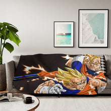 Load image into Gallery viewer, Anime Dragon Ball Z Sherpa Blanket