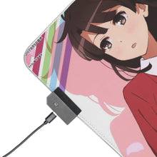 Load image into Gallery viewer, Saekano: How To Raise A Boring Girlfriend RGB LED Mouse Pad (Desk Mat)