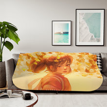 Load image into Gallery viewer, Anime Spirited Away Sherpa Blanket