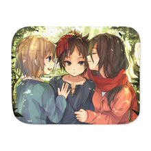 Load image into Gallery viewer, Anime Attack On Titan Sherpa Blanket