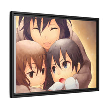 Load image into Gallery viewer, Anime ERASED Canvas Framed Art Print