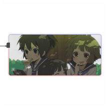 Load image into Gallery viewer, Black Rock Shooter RGB LED Mouse Pad (Desk Mat)