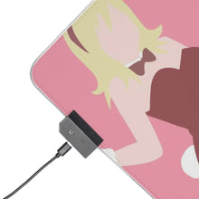 Load image into Gallery viewer, lucy, gajeel y levy fairy tail minimalist RGB LED Mouse Pad (Desk Mat)