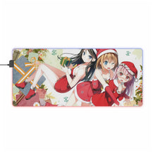 Load image into Gallery viewer, Anime Christmas RGB LED Mouse Pad (Desk Mat)