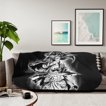 Load image into Gallery viewer, I dare you to come any closer Sherpa Blanket