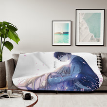 Load image into Gallery viewer, In White Sherpa Blanket