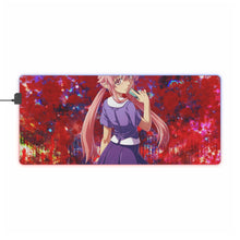Load image into Gallery viewer, Mirai Nikki Yuno Gasai RGB LED Mouse Pad (Desk Mat)