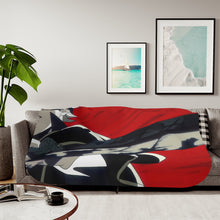 Load image into Gallery viewer, Black Clover Asta Sherpa Blanket