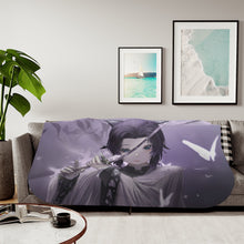 Load image into Gallery viewer, Anime Demon Slayer: Kimetsu no Yaiba Sherpa Blanket