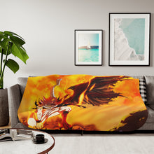 Load image into Gallery viewer, Fairy Tail Natsu Dragneel Sherpa Blanket