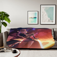 Load image into Gallery viewer, Saber (Fate Series) Sherpa Blanket