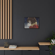 Load image into Gallery viewer, Anime ERASED Canvas Framed Art Print
