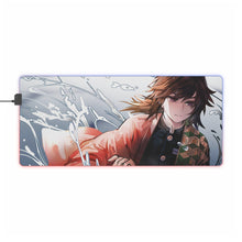 Load image into Gallery viewer, Demon Slayer: Kimetsu no Yaiba RGB LED Mouse Pad (Desk Mat)
