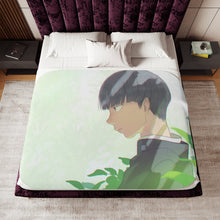 Load image into Gallery viewer, Mob Psycho 100 Shigeo Kageyama Sherpa Blanket