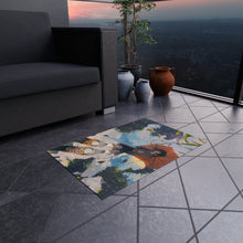 Load image into Gallery viewer, A girl with an umbrella Rug