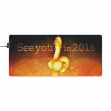 Load image into Gallery viewer, Assassination Classroom: See you in 2016 (Season 2) RGB LED Mouse Pad (Desk Mat)
