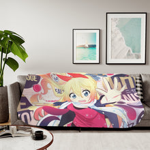 Load image into Gallery viewer, Chitoge Kirisaki Sherpa Blanket