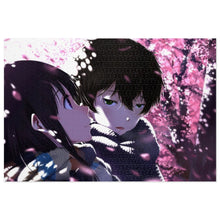 Load image into Gallery viewer, Eru Chitanda  And  Hōtarō Oreki Face Jigsaw Puzzle