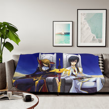 Load image into Gallery viewer, Lelouch Lamperouge Sherpa Blanket