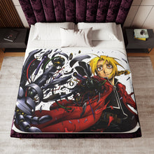 Load image into Gallery viewer, Edward Elric Sherpa Blanket