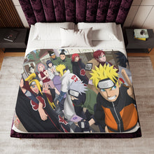 Load image into Gallery viewer, Naruto Shippuden Sherpa Blanket