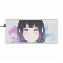 Load image into Gallery viewer, Kuzu No Honkai Hanabi Yasuraoka RGB LED Mouse Pad (Desk Mat)