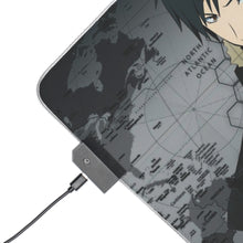 Load image into Gallery viewer, Durarara!! Izaya Orihara RGB LED Mouse Pad (Desk Mat)