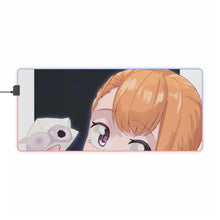 Load image into Gallery viewer, Mieruko-chan RGB LED Mouse Pad (Desk Mat)
