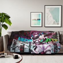 Load image into Gallery viewer, Anime Highschool Of The Dead Sherpa Blanket