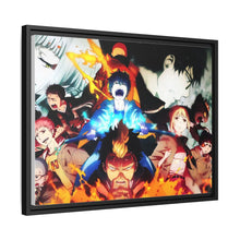 Load image into Gallery viewer, Blue Exorcist Rin Okumura, Yukio Okumura, Kuro, Shura Kirigakure, Shiemi Moriyama Canvas Framed Art Print