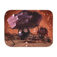 Load image into Gallery viewer, Anime Spirited Away Sherpa Blanket