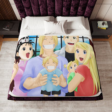 Load image into Gallery viewer, Anime FullMetal Alchemist Sherpa Blanket