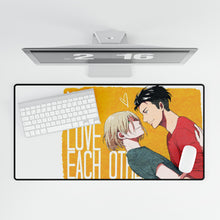 Load image into Gallery viewer, Yuri!!! On Ice Yuri Plisetsky, Otabek Altin Mouse Pad (Desk Mat)