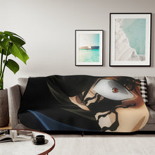 Load image into Gallery viewer, Asta's Demon Glimpse Sherpa Blanket